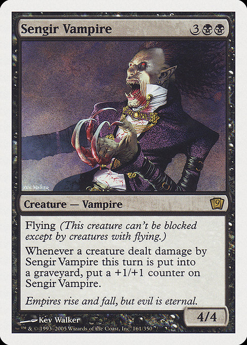 Sengir Vampire - Ninth Edition Rare Card
