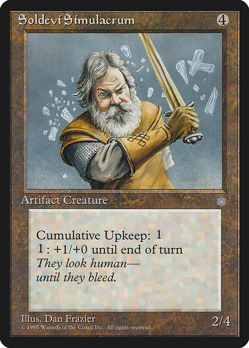 Soldevi Simulacrum - Ice Age Uncommon Card