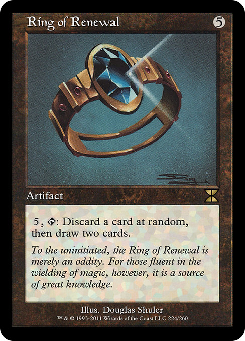 Ring of Renewal - Masters Edition IV Rare Card