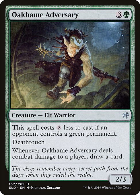 Oakhame Adversary - Throne of Eldraine Uncommon Card