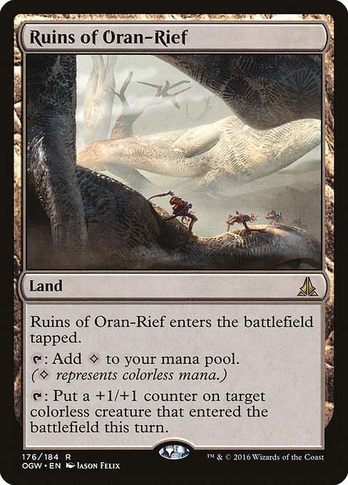 Ruins of Oran-Rief - Oath of the Gatewatch Rare Card