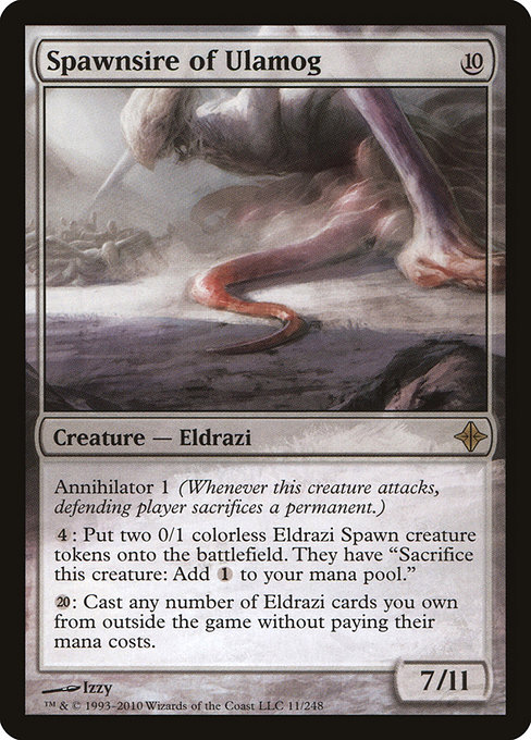 Spawnsire of Ulamog - Rise of the Eldrazi Rare Card