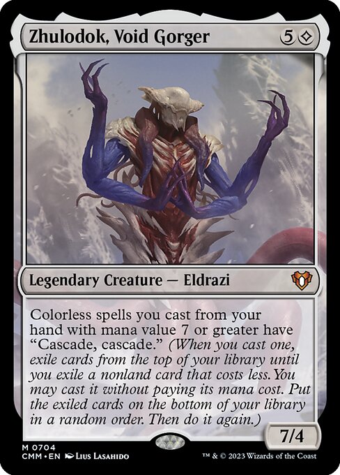 Zhulodok, Void Gorger - Commander Masters Mythic Card