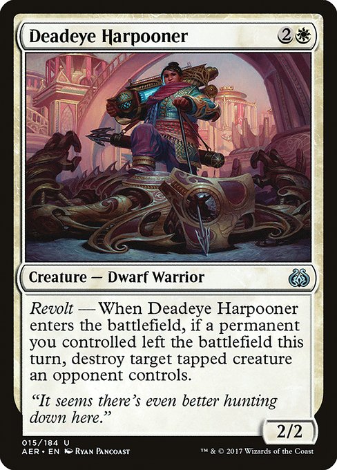 Deadeye Harpooner - Aether Revolt Uncommon Card
