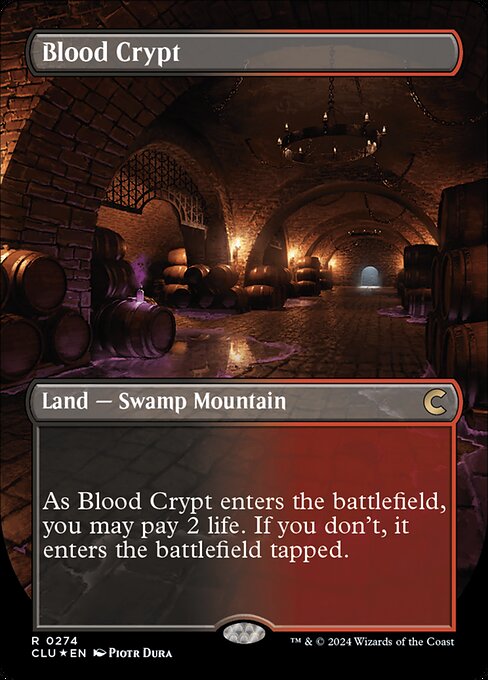 Blood Crypt - Ravnica: Clue Edition Rare Card