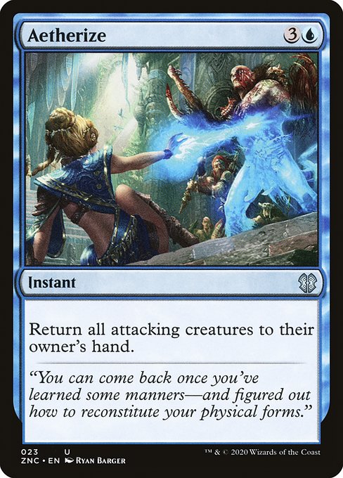 Aetherize - Zendikar Rising Commander Uncommon Card