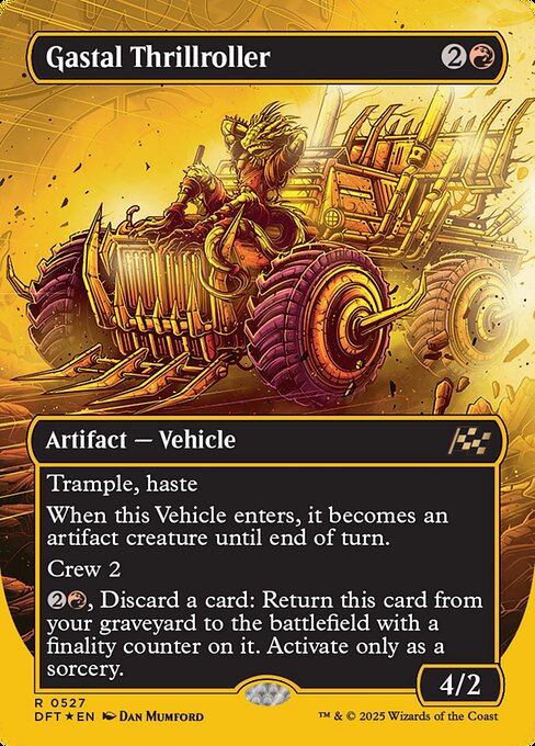 Gastal Thrillroller - Aetherdrift Rare Card