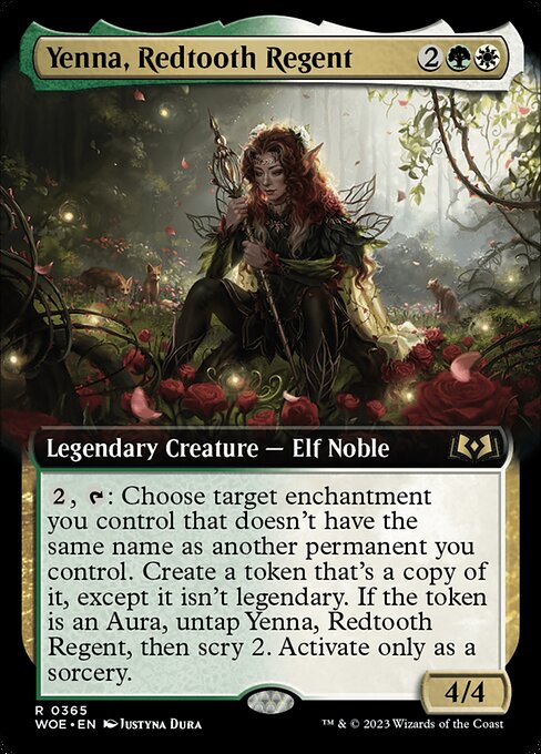 Yenna, Redtooth Regent - Wilds of Eldraine Rare Card