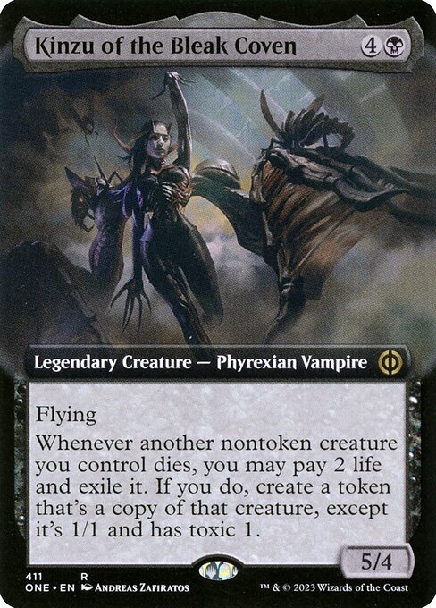 Kinzu of the Bleak Coven - Phyrexia: All Will Be One Rare Card