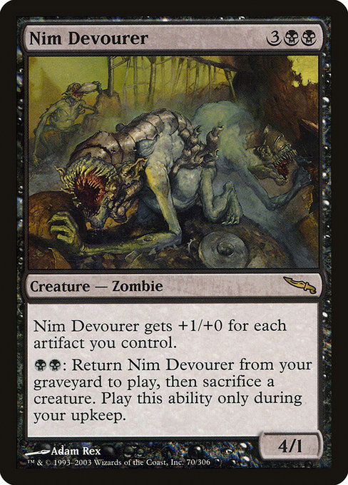 Nim Devourer - Mirrodin Rare Card