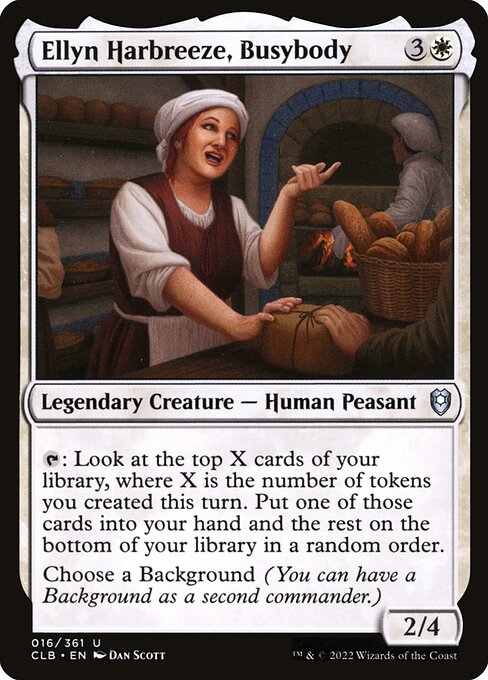 Ellyn Harbreeze, Busybody - Commander Legends: Battle for Baldur's Gate Uncommon Card