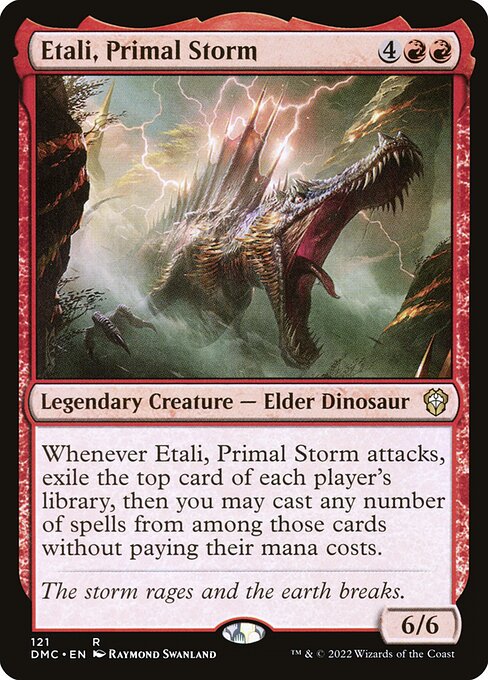 Etali, Primal Storm - Dominaria United Commander Rare Card