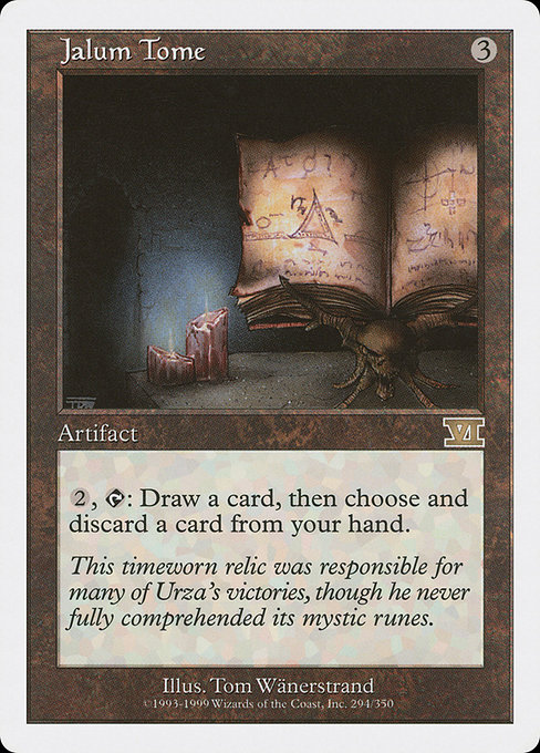 Jalum Tome - Classic Sixth Edition Rare Card