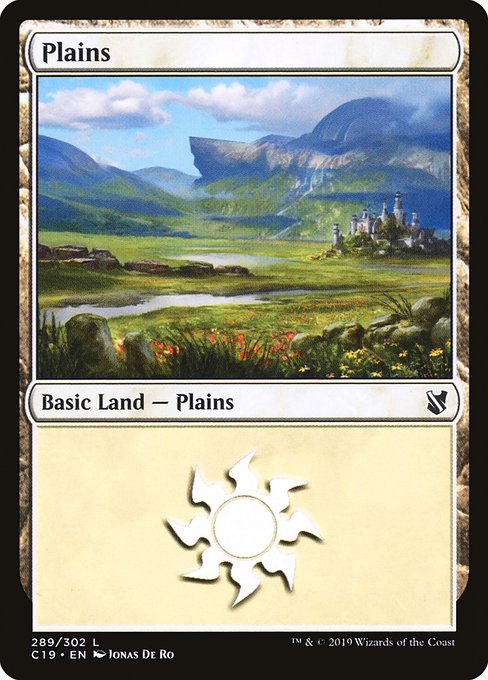 Plains - Commander 2019 Common Card