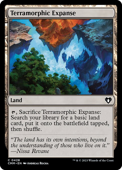 Terramorphic Expanse - Commander Masters Common Card