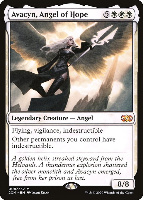 Avacyn, Angel of Hope - Double Masters Mythic Card