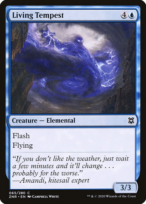 Living Tempest - Zendikar Rising Common Card
