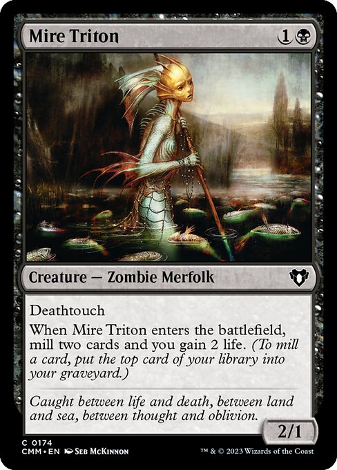 Mire Triton - Commander Masters Common Card