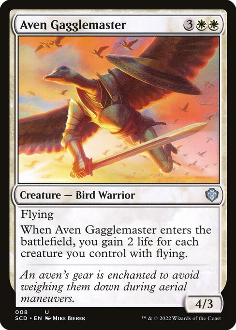 Aven Gagglemaster - Starter Commander Decks Uncommon Card
