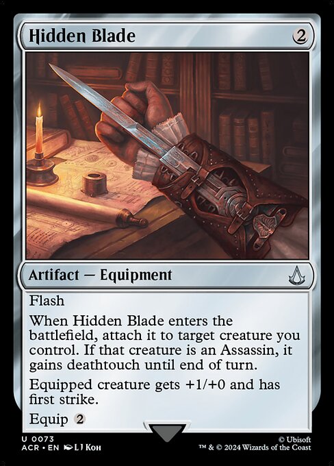 Hidden Blade - Assassin's Creed Uncommon Card