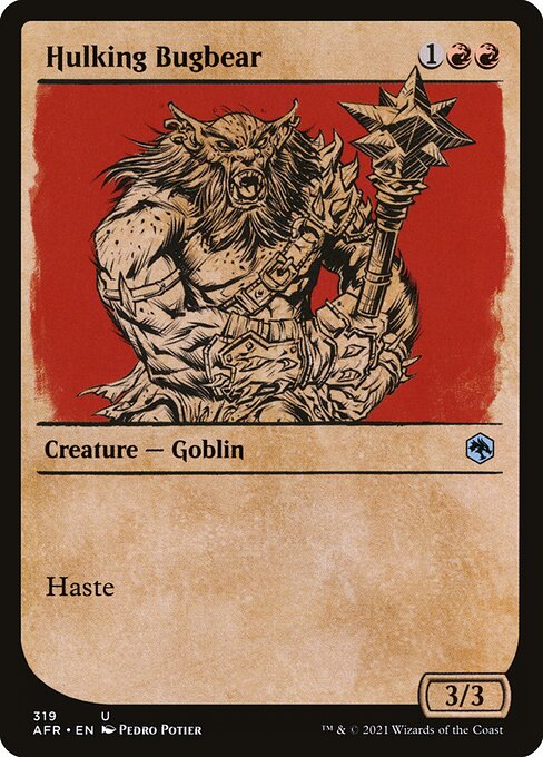 Hulking Bugbear - Adventures in the Forgotten Realms Uncommon Card