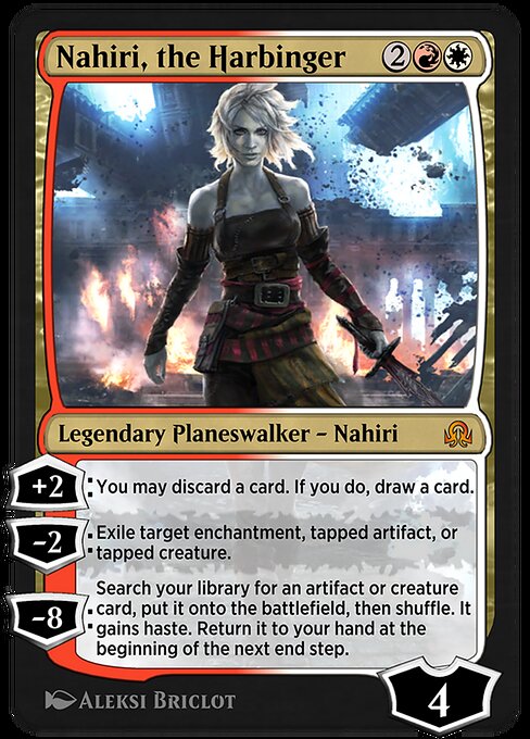 Nahiri, the Harbinger - Shadows over Innistrad Remastered Mythic Card