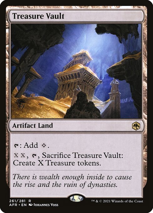 Treasure Vault - Adventures in the Forgotten Realms Rare Card