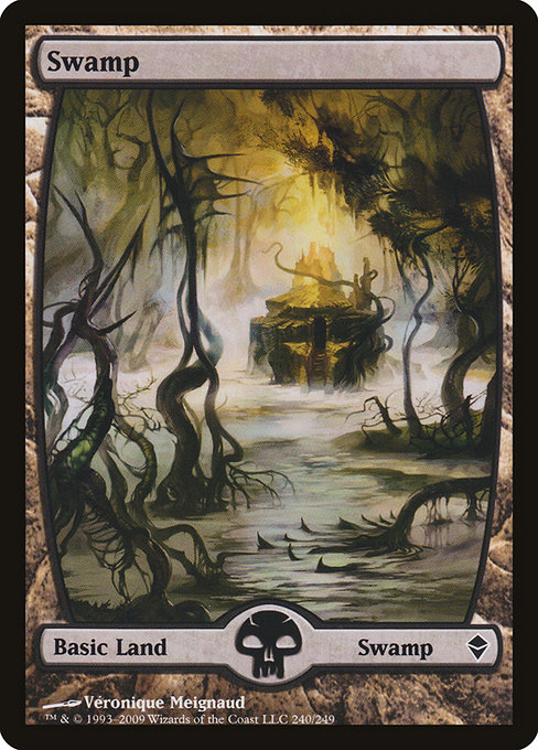 Swamp - Zendikar Common Card