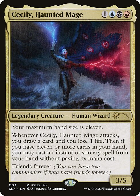 Cecily, Haunted Mage - Universes Within Rare Card