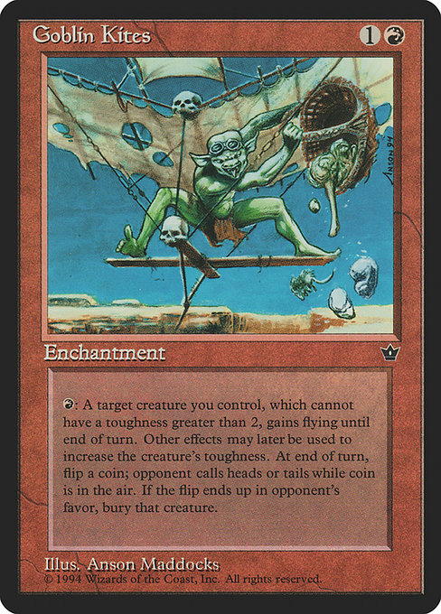 Goblin Kites - Fallen Empires Uncommon Card