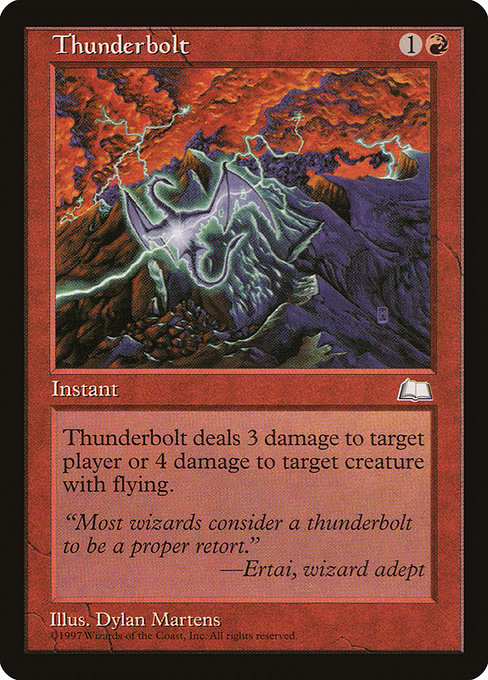 Thunderbolt - Weatherlight Common Card