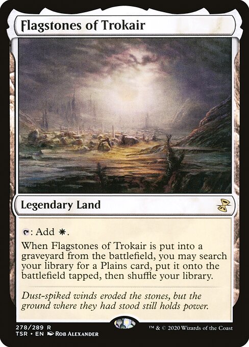 Flagstones of Trokair - Time Spiral Remastered Rare Card