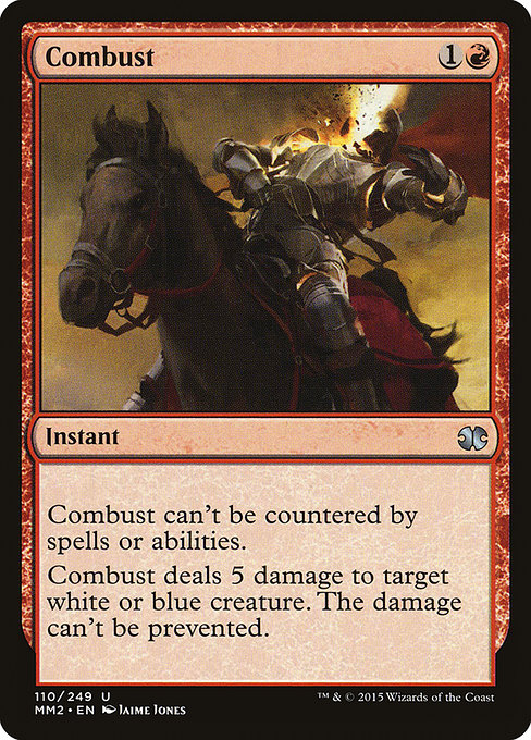 Combust - Modern Masters 2015 Uncommon Card