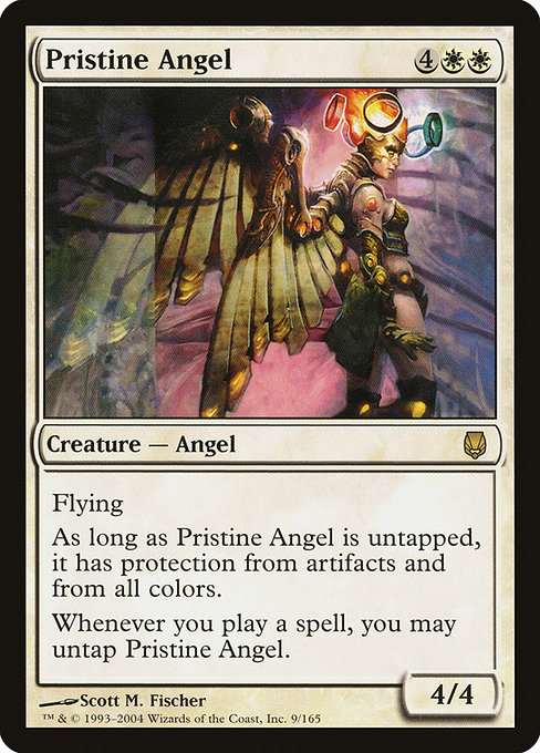 Pristine Angel - Darksteel Rare Card