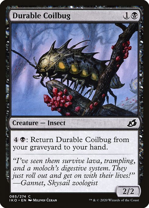 Durable Coilbug - Ikoria: Lair of Behemoths Common Card