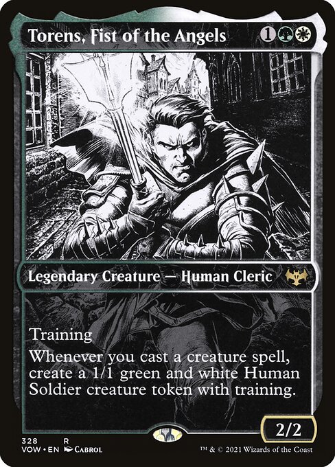 Torens, Fist of the Angels - Innistrad: Crimson Vow Rare Card
