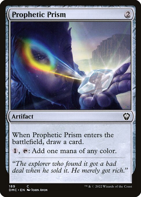 Prophetic Prism - Dominaria United Commander Common Card