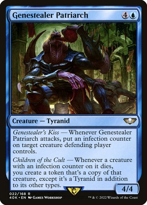 Genestealer Patriarch - Warhammer 40,000 Commander Rare Card