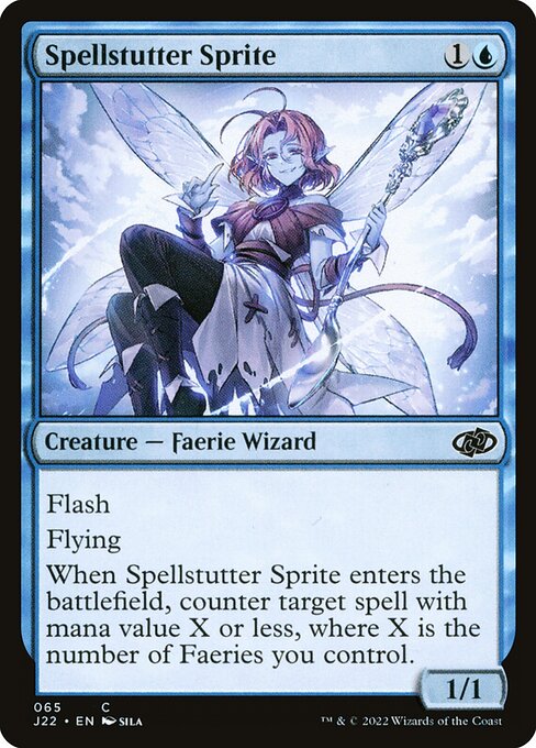 Spellstutter Sprite - Jumpstart 2022 Common Card