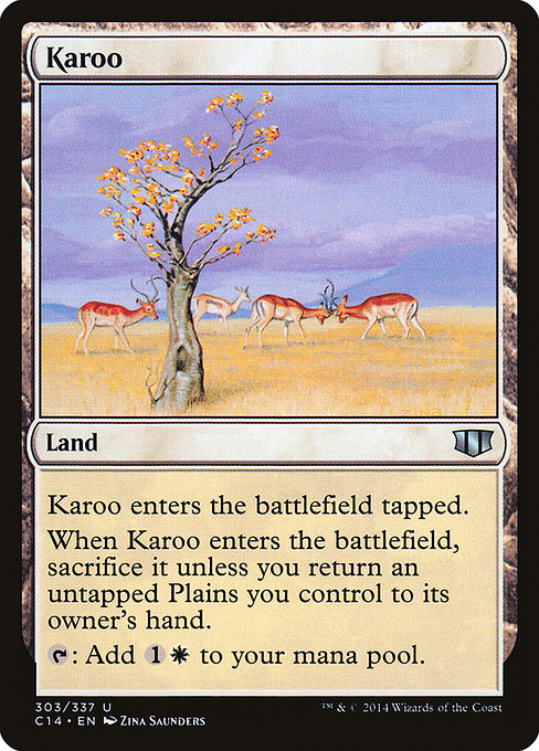 Karoo - Commander 2014 Uncommon Card