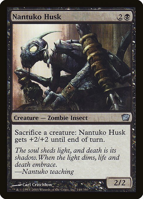Nantuko Husk - Ninth Edition Uncommon Card