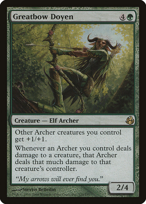 Greatbow Doyen - Morningtide Rare Card