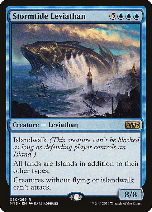 Stormtide Leviathan - Magic 2015 Rare Card