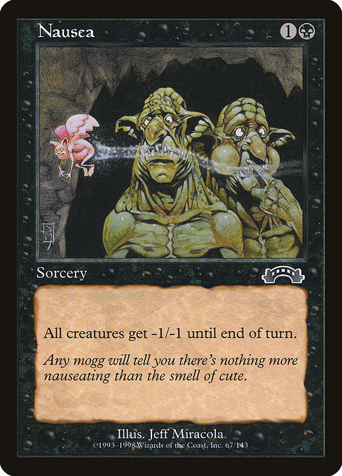 Nausea - Exodus Common Card