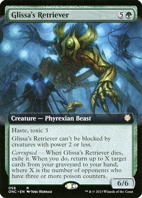 Glissa's Retriever - Phyrexia: All Will Be One Commander Rare Card