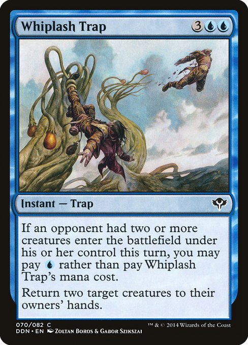 Whiplash Trap - Duel Decks: Speed vs. Cunning Common Card