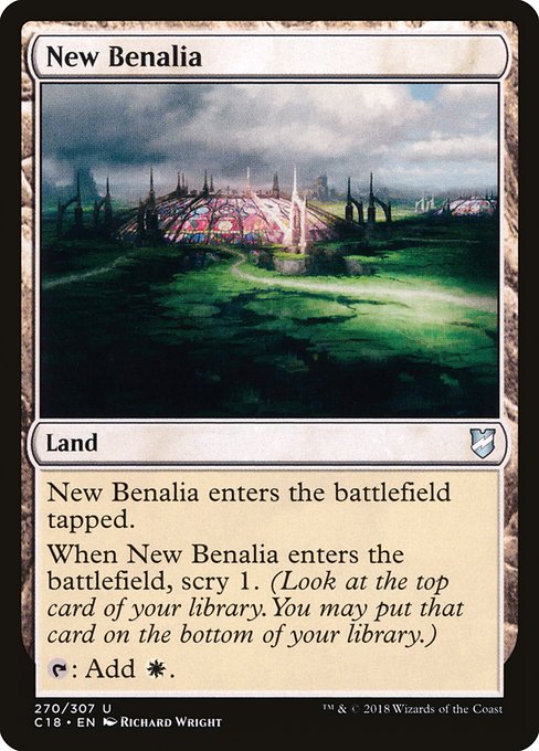 New Benalia - Commander 2018 Uncommon Card