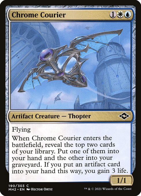 Chrome Courier - Modern Horizons 2 Common Card