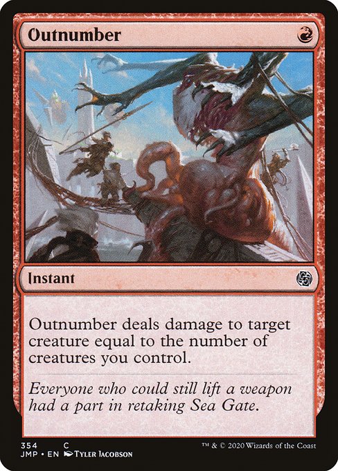 Outnumber - Jumpstart Common Card