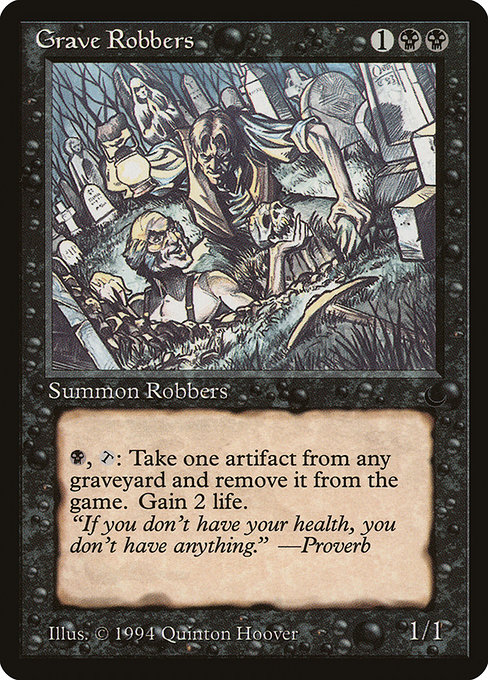 Grave Robbers - The Dark Rare Card